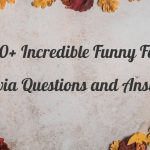 Fall Trivia Questions and Answers