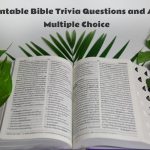 Printable Bible Trivia Questions and Answers Multiple Choice