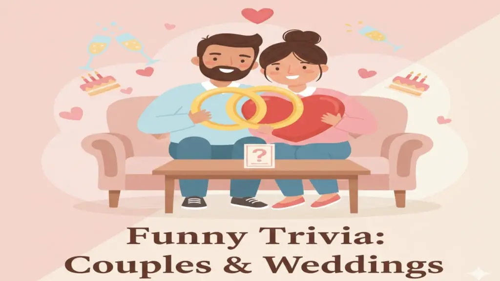 Funny Trivia Questions for couple,wedding 
