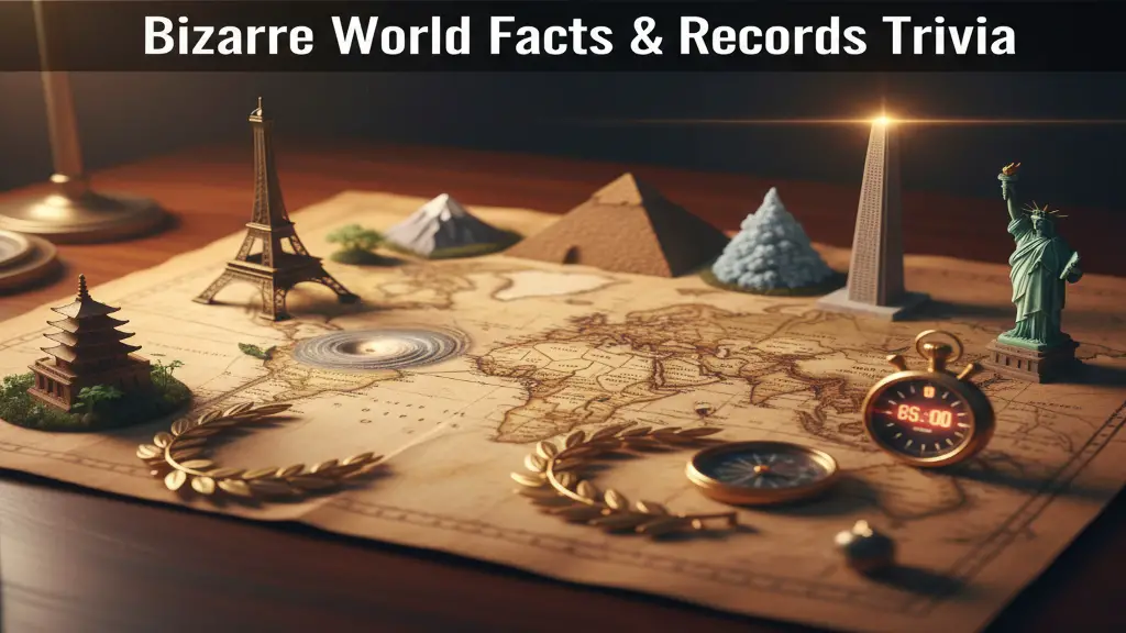Bizarre World Facts, Records, and Miscellaneous Trivia