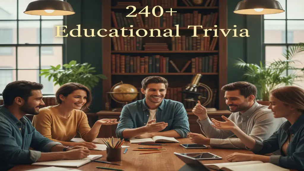 Educational and knowledge Trivia questions
